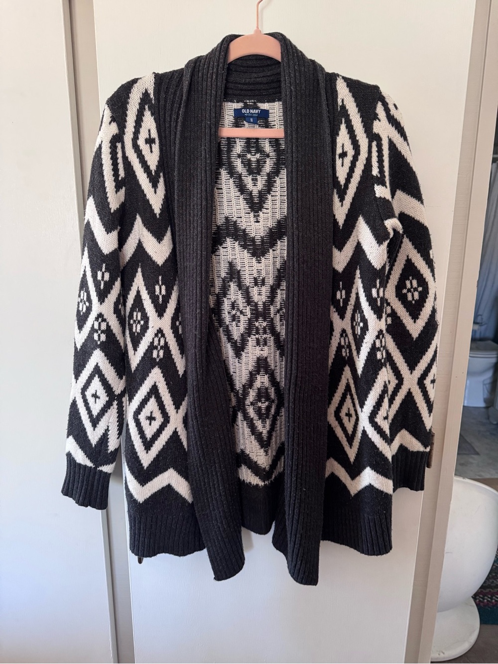 Old Navy Fair Isle Open Cardigan